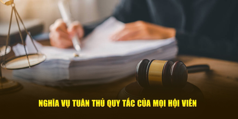 Nghĩa vụ tuân thủ quy tắc của mọi hội viên