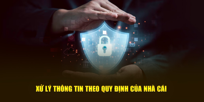 Xử lý thông tin theo quy định của nhà cái